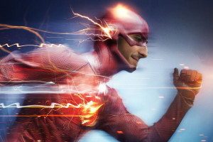 Me as "The Flash." (possibly photoshopped)